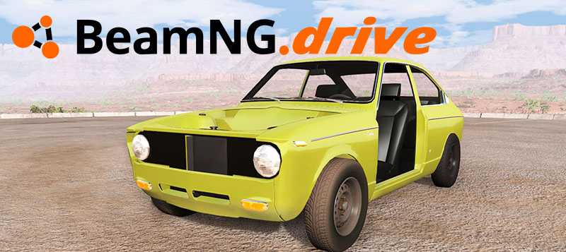BeamNG.drive v12.02.2023 - игра на стадии разработки