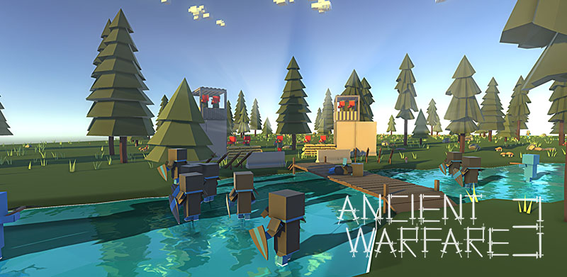 Ancient Warfare 3 v0.37.7.1 - игра на стадии разработки