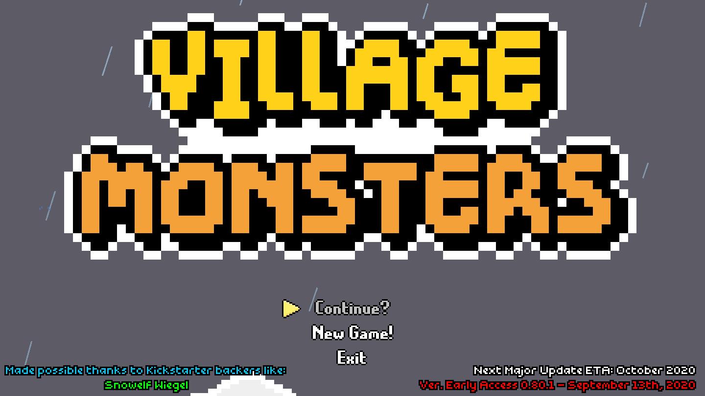 Village monsters