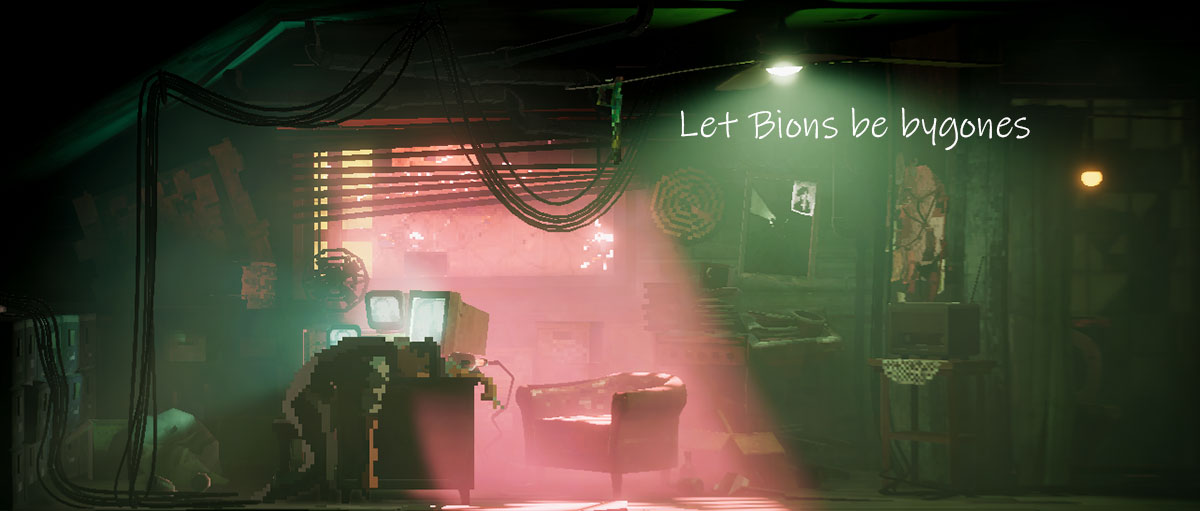 Let Bions be bygones v0.2 - игра на стадии разработки