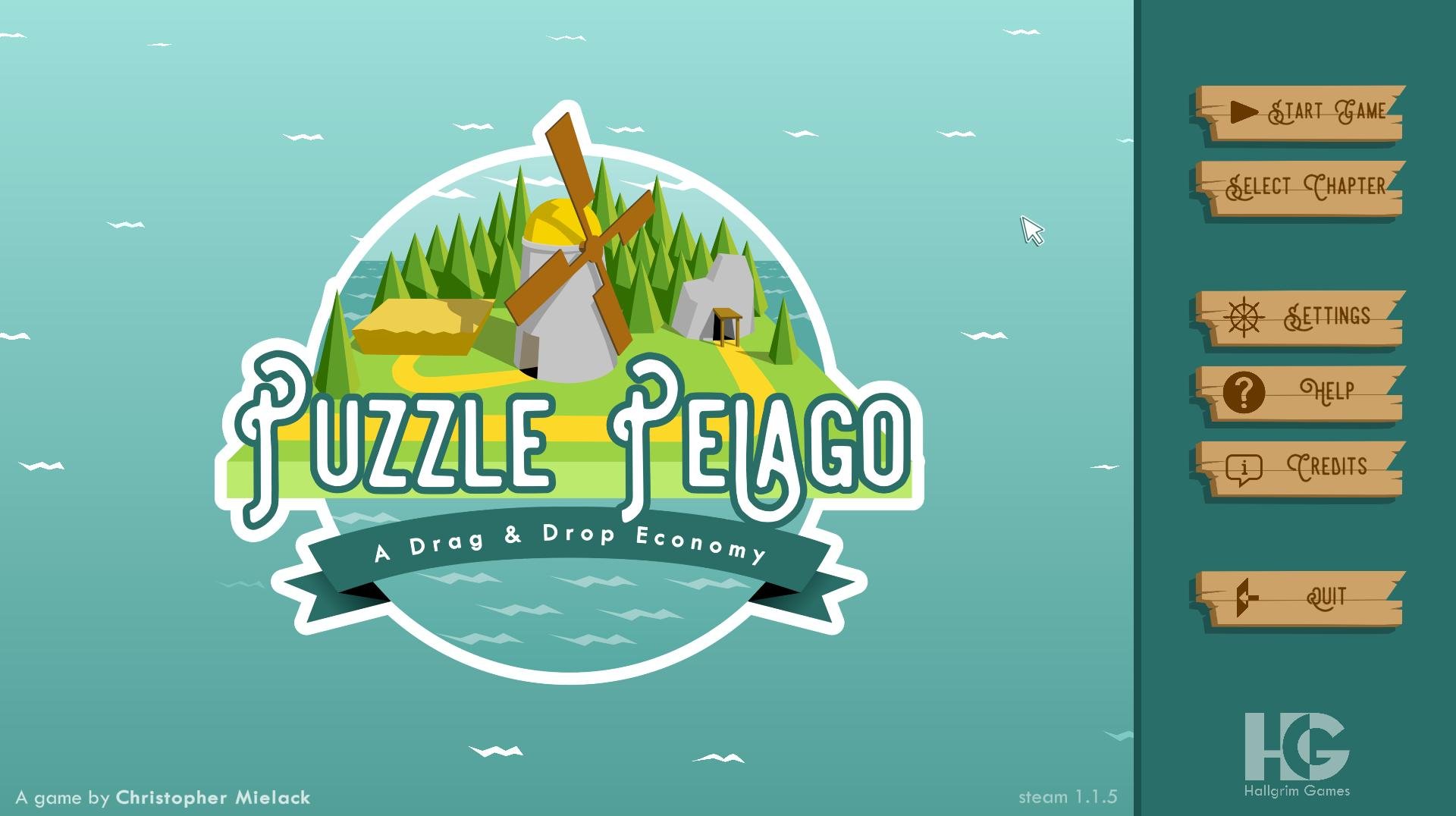 Puzzle Pelago - A Drag & Drop Economy v14.07.2022 - торрент