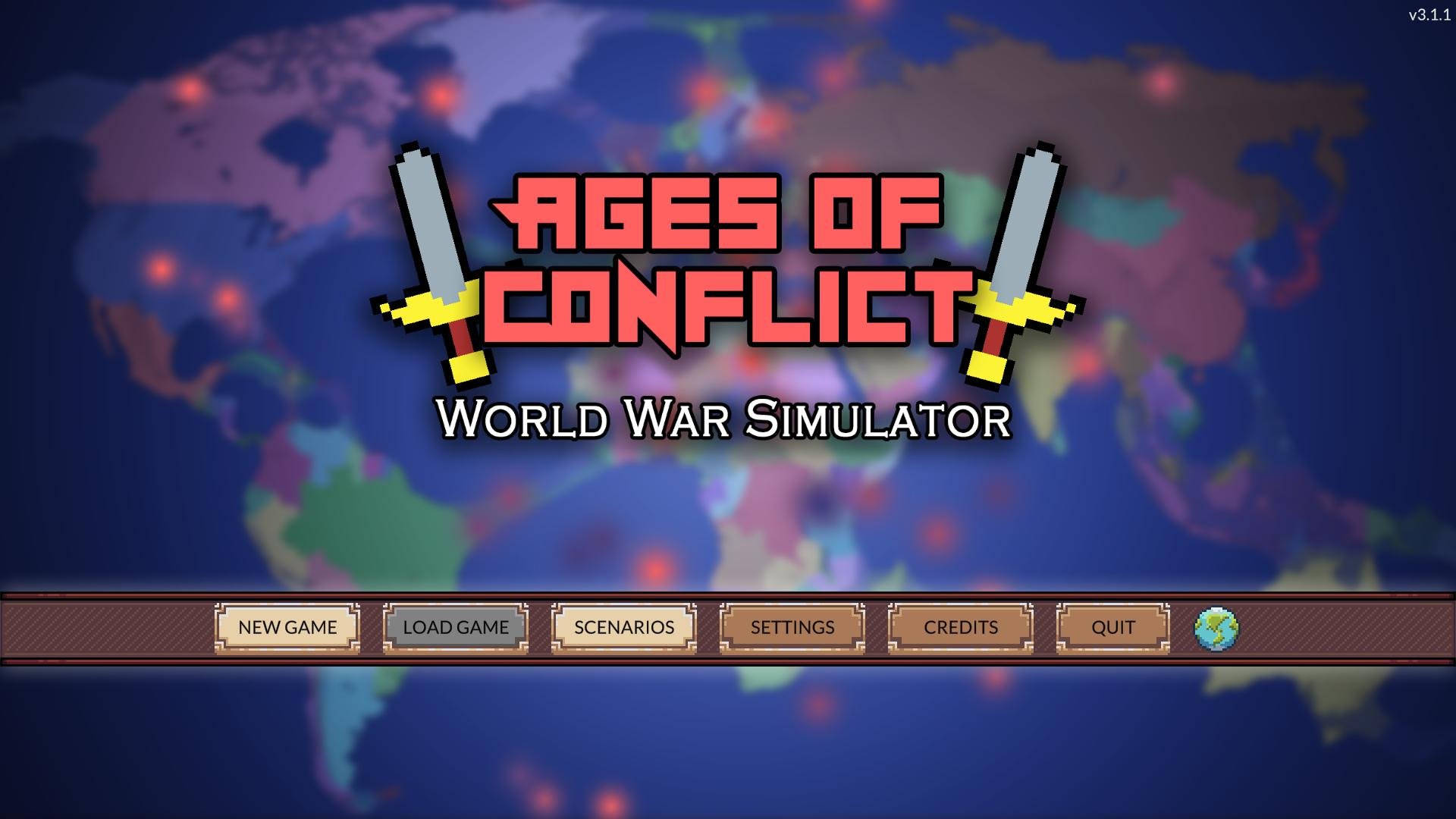 ages of conflict world war simulator