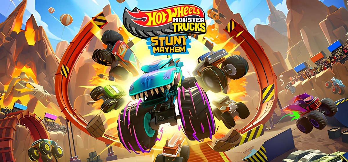 Hot Wheels Monster Trucks Stunt Mayhem v23.10.2024 - торрент