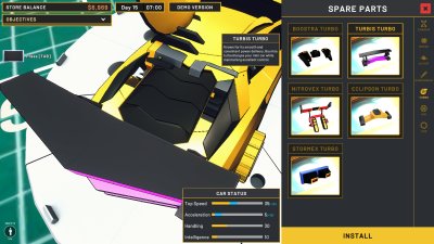 mini racer car shop simulator_scr1