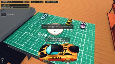 mini racer car shop simulator_scr2