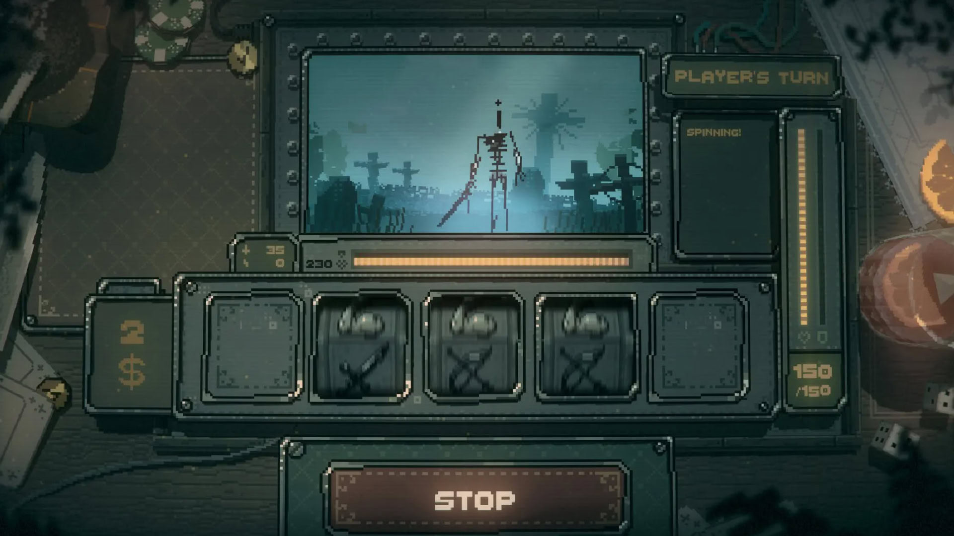 Slots & Daggers: новый взгляд на рогалик с азартом игровых автоматов