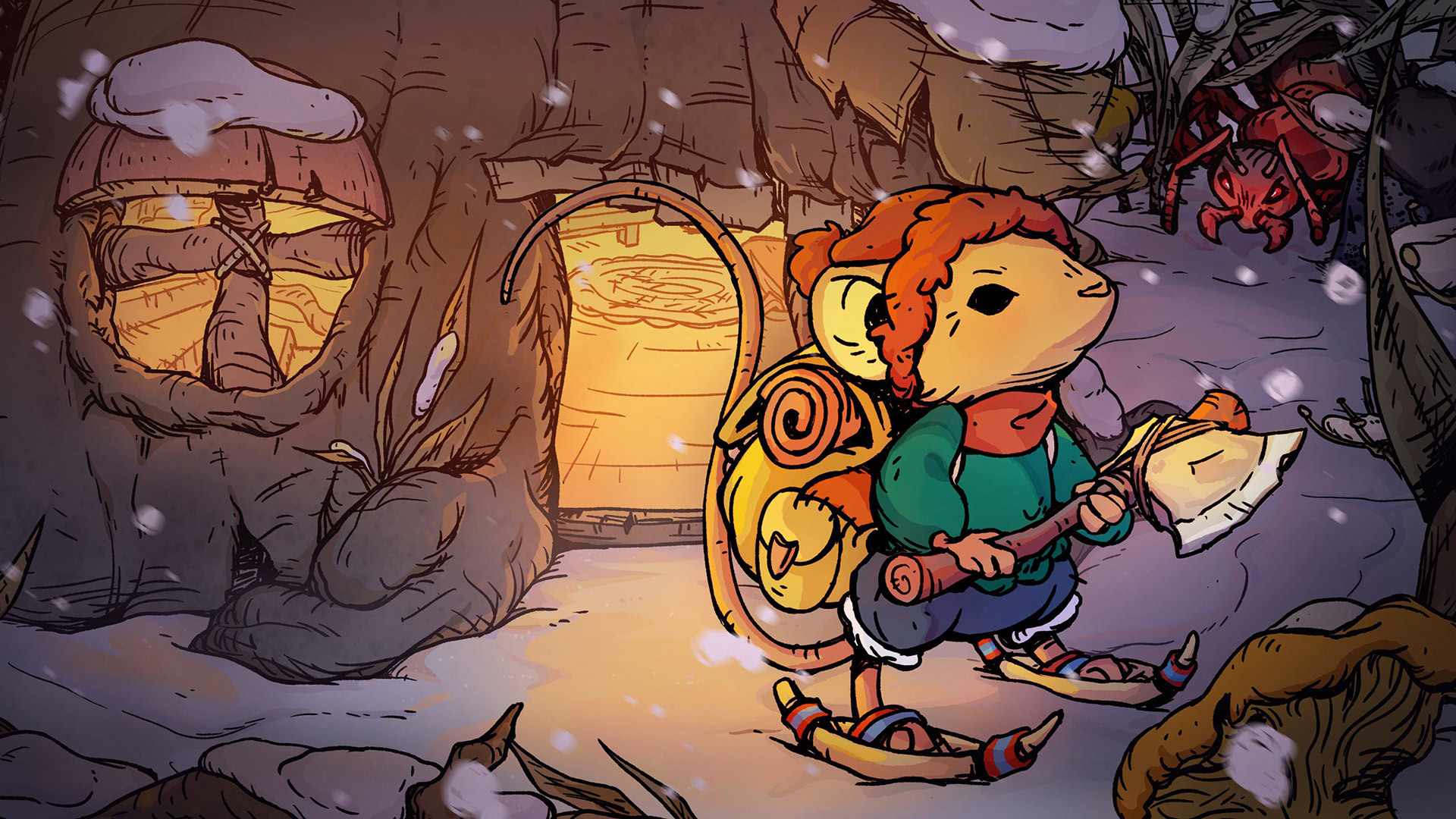 Погрузитесь в зимний уют с Winter Burrow